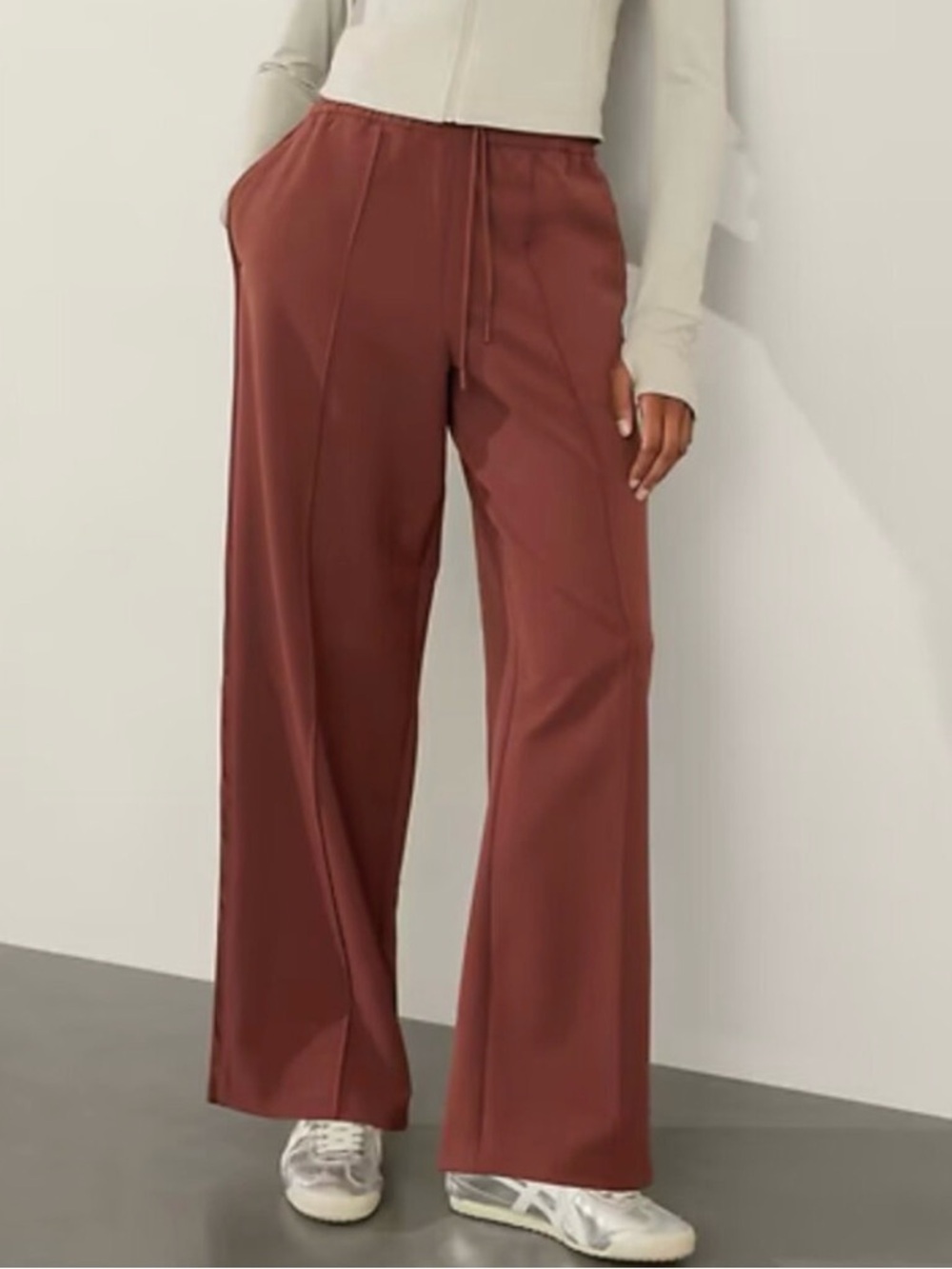 Athleta Endeavor Relaxed Pant - Cherrywood